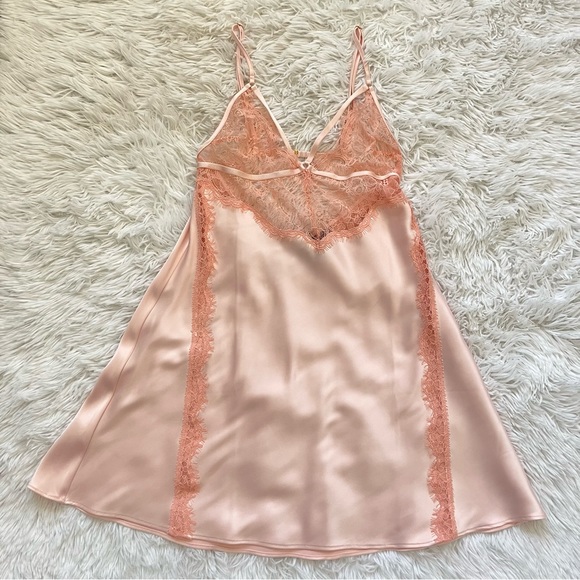 Victoria's Secret Other - Victoria's Secret Pink Lace Chemise